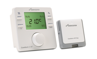 Greenstar Comfort+ II RF wireless thermostat and RF key
